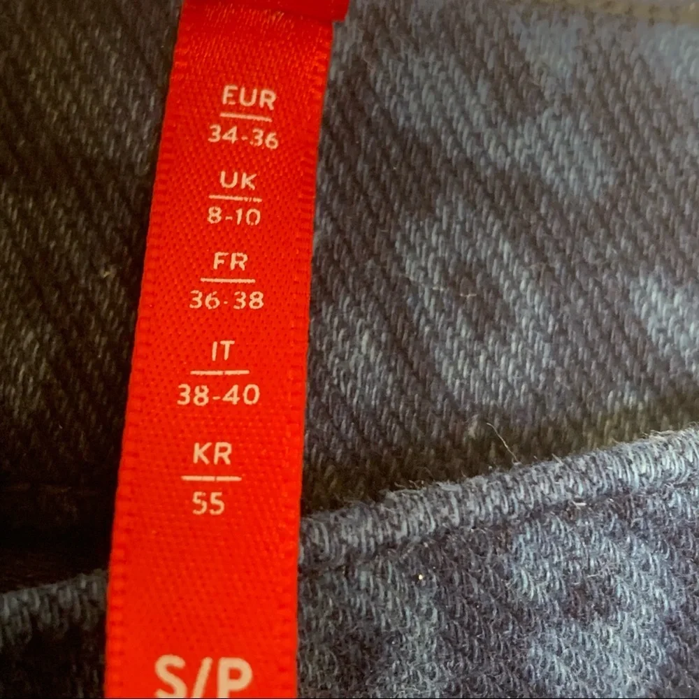 SPANX Blue Cheetah‎ Print Leggings Small